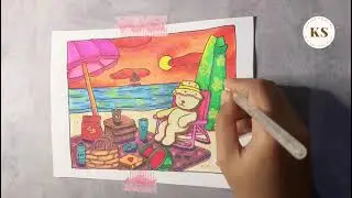 COLORING BOBBIES ✨🎨 pakai alkohol marker Chenrui 🥰