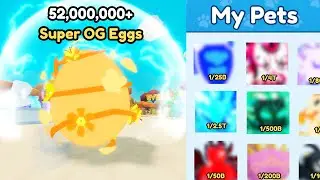 I Hatched 52,000,000+ SUPER OG EGGS & Got This!! IN BGSI