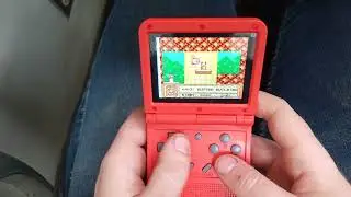 Kirby's Adventure! NES gameplay on GBA SP