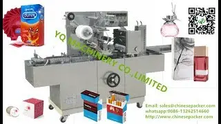 Automatic carton packing machine for perfume box overwrapper оберточная машина