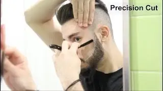 Beard trimming: cheek line and neckline_Aberlite ClearShaper Beard Shaping Tool (2/2)