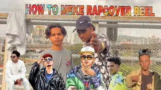 HOW TO MAKE RAPCOVER REEL (aishe karte hai rapcover video shoot) #mcstan #vijaydk #vlog #rapcover