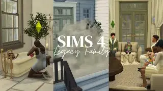 A FAMILY FIGHT & A GLITCHED BRAWL?! 😂🥊 | Sims 4 Legacy Ep.91