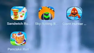 Sandwich Runner,Sky Rolling Balls 3D,Giant Hunter Alphabet Wanted,Pancake Run...