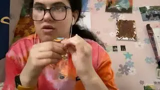 Asmr - putting stickers on your face
