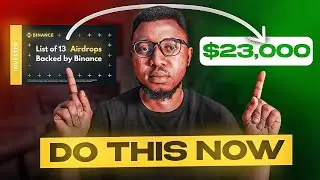 Airdrop Alert: Make $23K From These Airdrops Backed By Binance