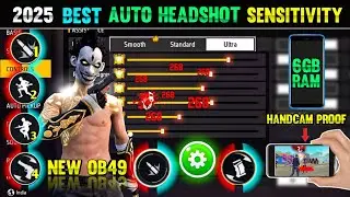 6GB RAM FF SENSITIVITY SETTINGS ⚙️ 6GB RAM FREE FIRE SENSITIVITY SETTINGS TAMIL 2025 | OB49 |FFMAX