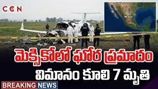 Mexico Aviation Disaster: Small Plane Crashes in San Mateo, 7 Killed | CCN NEWS