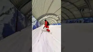 Steepest indor ski slope in Europe!😍 (Snowworld Zoetermeer, The Netherlands)