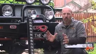 LED Light Bar Install on THE40