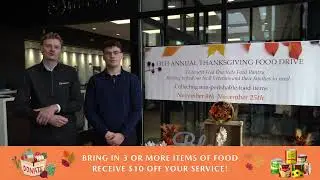 13th Annual Thanksgiving Food Drive at Steet Ponte Mazda!