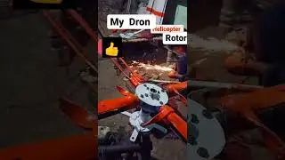 Helicopter Rotor Making process /Homemade #shorts #youtube