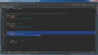 Flask Web Development with Python Tutorial - 2 - Routing