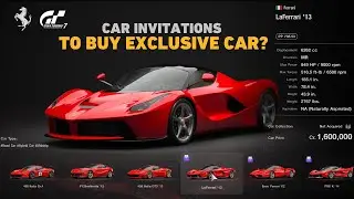 HOW TO GET CAR INVITATIONS IN GRAN TURISMO 7 (GT7)