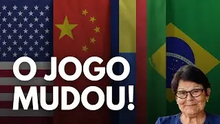 O jogo oculto entre EUA, China e Brasil.O que Trump realmente quer da Venezuela.