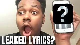 RELEASING MY GEORGETG DISSTRACK LYRICS ON CAMERA