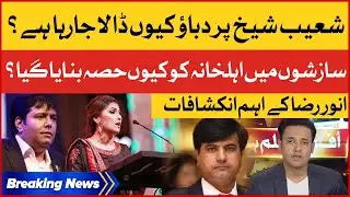 President National Press Club Anwar Raza Big Revelations | Shoaib Shaikh Wife Harassed | BOL News