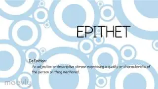 Epithets in Literature