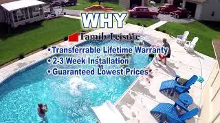 Family Leisure Inground Swimming Pool Sale