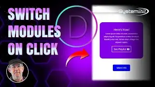 Divi Theme SWITCH MODULES On Button Click 👍👍👍