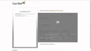 SugarSync Online Backup Review: Signing Up