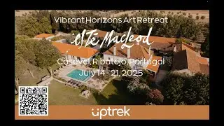 Vibrant Horizons Art Retreat with Artist Este MacLeod in Cas&eacute;vel, Portugal July 14 - 21, 2025