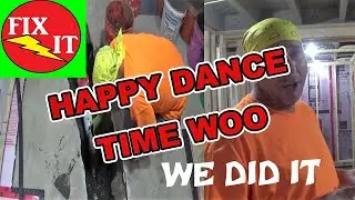 Plumbing old house we did it happy dance Soon will have all new plumbing so happy