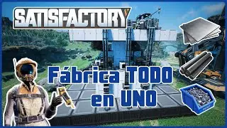 👌 Cómo construir la FÁBRICA de HIERRO perfecta | Guía SATISFACTORY ESPAÑOL