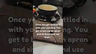 $5-$8 Coffee & Paint Experience 🍵📍 Vientiane LAOS #shorts  #youtubeshorts The Art House Cafe Parkson