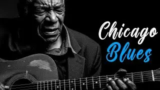 Soft Mood Chicago Blues for Relaxing Nights | Midnight Blues Voice with Deep Soulful Guitar