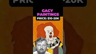 John Wayne Gacy Paintings | How Much Are They Worth? #shorts