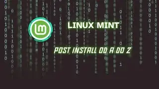 Linux mint post install od a do z