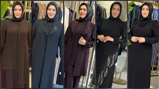 Muhteşem Koleksiyon Tesettür Ferace Elbise Modelleri ♥️  Hijab Style Abaya Dresses  