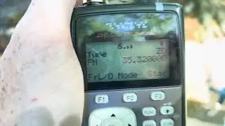 35.320 MHz FM 118.8 Hz Noisy FM Carrier Business Band LMR PMR VHF Low Band DX Skip 8 October 2023