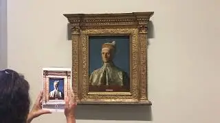 Augmented Reality Art Project - Room 55 - at the National Gallery of London
