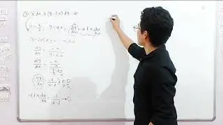 Resoluci&oacute;n de Ecuacion Diferencial Homogenea en Clase.