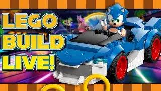 Building Lego Sonic The Hedgehog Speedster LIVE!