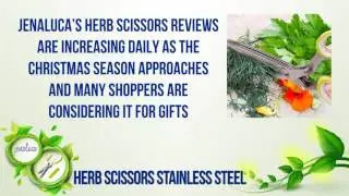 Jenaluca Herb Scissors Among Highest Rated Kitchen Shears on Amazon.com
