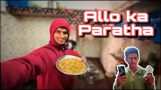Aaj Bna Allo Ka Paratha 🫓🤤🤤||  new vlog 🫣