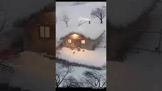 Winter Storm: Snow, Wind, and Relaxing Sound