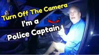 Police Captain Got Arrested For DUI Request To Turn Off Body Cam
