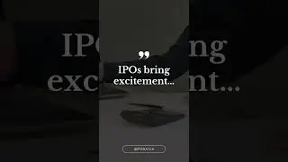 IPOs bring excitement And a bit of fear I #shorts #youtubeshorts