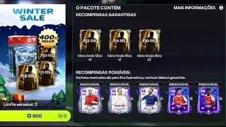 Comprei um pacote de 800 FC POINTS em busca do Palmer 🥶