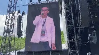 【RIP】スマイリー原島FOREVER.I MISS YOU.   AMAZING FUJIROCK MC. GREAT!      #FUJIROCK #フジロック　#フジロッカー グリーンステージ