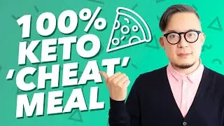Keto Cheat Meal - Cauliflower Crust Pizza & Berry Ice Cream - How to Cheat on Keto and IF