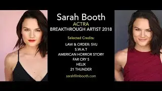 Sarah Booth - Breakthrough Artist 2018 [Walter Massey Award]