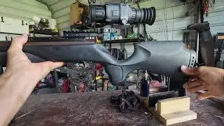 How to mount a Thermal Scope on a Gamo Swarm Magnum pro air rifle