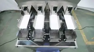 4 Heads linear weigher for weighing powder XS42 -1