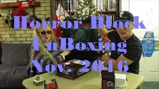 Horror Block November 2016 UnBoxing