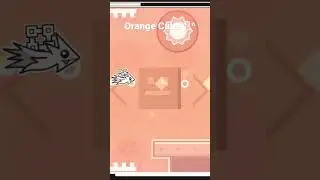 Orange Cube #geometrydash #shorts #geometrydashplayer